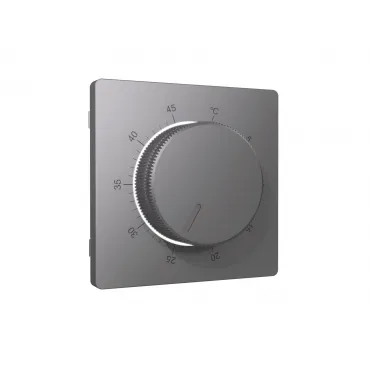 Лицевая панель (Антрацит серый) для терморегулятора теплого пола Ambrella Volt ALFA AP6557 Лицевая панель (Антрацит серый) для терморегулятора теплого пола Ambrella Volt ALFA AP6557