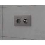 Лицевая панель (Антрацит серый) для терморегулятора теплого пола с цифровым дисплеем Ambrella Volt ALFA AP6558 от ImperiumLoft