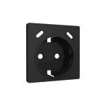 Лицевая панель для электрической розетки с заземлением со шторками 2USB C+C Ambrella Volt ALFA AP8105