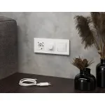 Комплект механизма электрической розетки Ambrella Volt MA MA130510 от ImperiumLoft