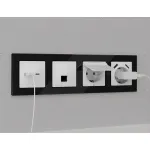 Комплект механизма компьютерной розетки Ambrella Volt MA MA132005 от ImperiumLoft