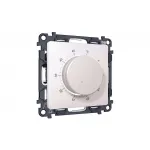 Комплект механизма терморегулятора с датчиком для теплого пола с подсветкой 16A-250V Ambrella Volt MA MA205710 от ImperiumLoft