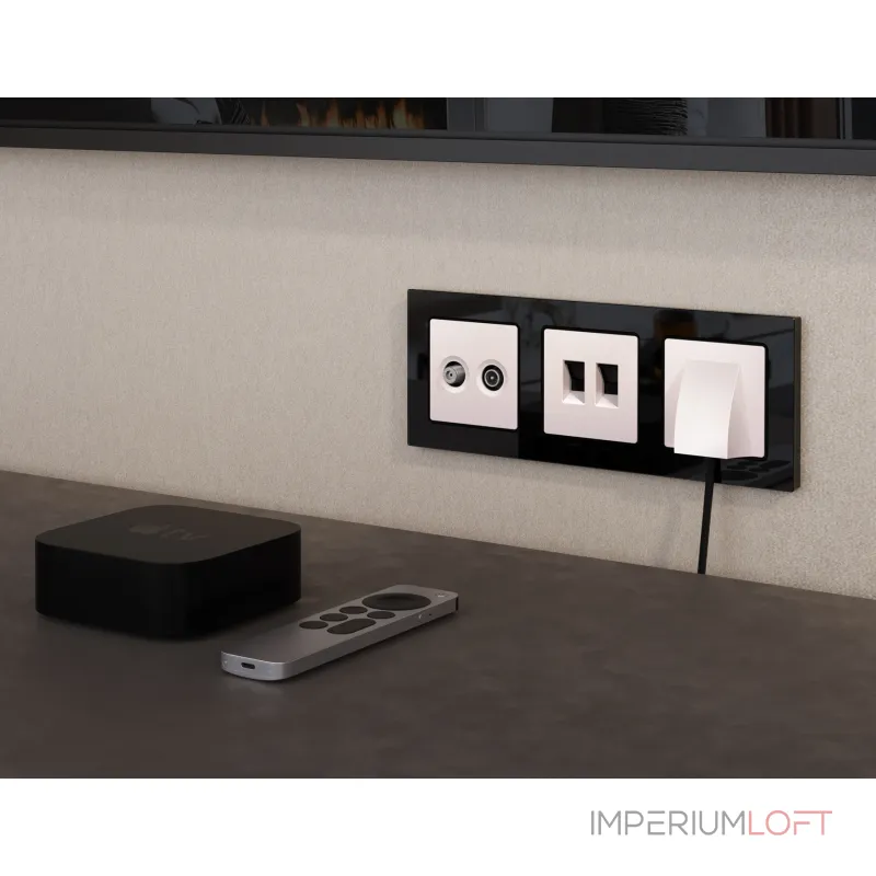 Комплект механизма компьютерной двойной розетки Ambrella Volt MA MA212110 от ImperiumLoft Комплект механизма компьютерной двойной розетки Ambrella Volt MA MA212110 от ImperiumLoft