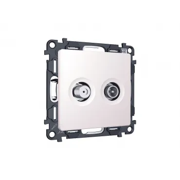 Комплект механизма розетки TV оконечной + SAT 5-862MHz 3.5dB/950-2150MHz 3.5dB Ambrella Volt MA MA213310 Комплект механизма розетки TV оконечной + SAT 5-862MHz 3.5dB/950-2150MHz 3.5dB Ambrella Volt MA MA213310