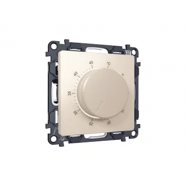 Комплект механизма терморегулятора с датчиком для теплого пола с подсветкой 16A-250V Ambrella Volt MA MA325710 Комплект механизма терморегулятора с датчиком для теплого пола с подсветкой 16A-250V Ambrella Volt MA MA325710