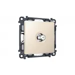 Комплект механизма TV розетки SAT 5-2400MHz 3.5dB Ambrella Volt MA MA333050