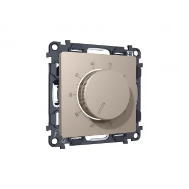 Комплект механизма терморегулятора с датчиком для теплого пола с подсветкой 16A-250V Ambrella Volt MA MA365710 Комплект механизма терморегулятора с датчиком для теплого пола с подсветкой 16A-250V Ambrella Volt MA MA365710