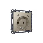 Комплект механизма электрической розетки 2USB С+C 20W (быстрая зарядка) с/з на винтовых зажимах 16A-250V Ambrella Volt MA MA370510 от ImperiumLoft