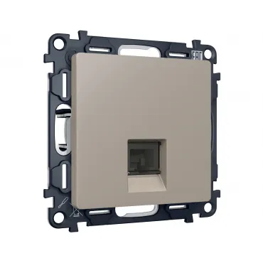 Комплект механизма компьютерной розетки Ambrella Volt MA MA372005