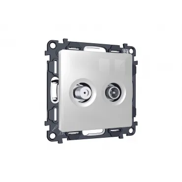 Комплект механизма розетки TV оконечной + SAT 5-862MHz 3.5dB/950-2150MHz 3.5dB Ambrella Volt MA MA413310 Комплект механизма розетки TV оконечной + SAT 5-862MHz 3.5dB/950-2150MHz 3.5dB Ambrella Volt MA MA413310