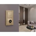 Комплект механизма терморегулятора с цифровым дисплеем с подсветкой и датчиком для теплого пола 16A-250V Ambrella Volt MA MA605810 от ImperiumLoft