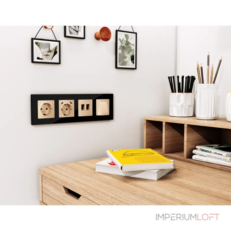 Комплект вывода кабеля с фиксатором Ambrella Volt MA MA615810 от ImperiumLoft