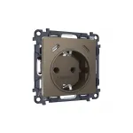 Комплект механизма электрической розетки 2USB С+C 20W (быстрая зарядка) с/з на винтовых зажимах 16A-250V Ambrella Volt MA MA640510 от ImperiumLoft