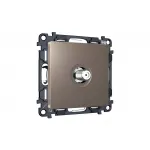 Комплект механизма TV розетки SAT 5-2400MHz 3.5dB Ambrella Volt MA MA643050