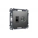 Комплект механизма розетки компьютерной + TV оконечной RJ-45 (8P8C) CAT6/50-870 MHz 1dB с автоматической защитной шторкой Ambrella Volt MA MA662510 от ImperiumLoft