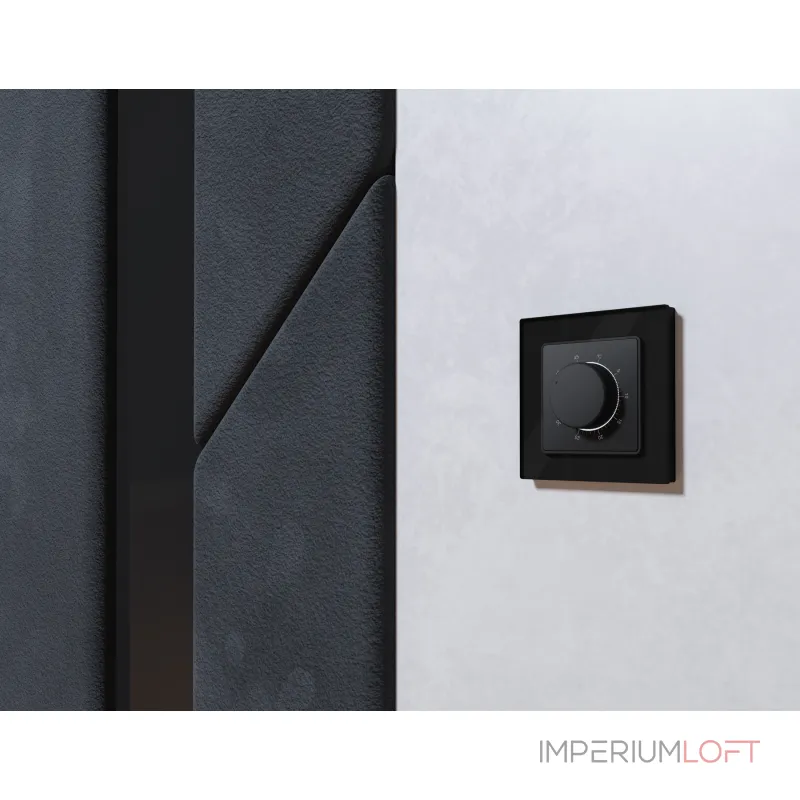 Комплект механизма терморегулятора с датчиком для теплого пола с подсветкой 16A-250V Ambrella Volt MA MA805710 от ImperiumLoft