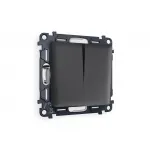 Комплект механизма 2-клавишного перекрестного выключателя 10A-250V Ambrella Volt MA MA903030 от ImperiumLoft