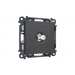Комплект механизм TV розетки SAT 5-2400MHz 3.5dB Ambrella Volt MA MA913050