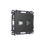 Комплект механизма розетки TV оконечной + SAT 5-862MHz 3.5dB/950-2150MHz 3.5dB Ambrella Volt MA MA913310 от ImperiumLoft