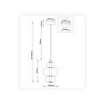 Подвесной светильник Ambrella HIGH LIGHT LH11057