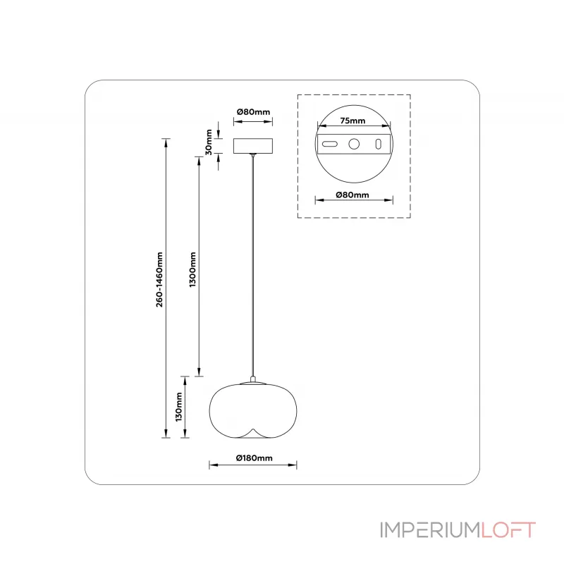 Подвесной светильник Ambrella HIGH LIGHT LH11083