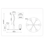 Светильник светодиодный подвесной Ambrella HIGH LIGHT LH11107 от ImperiumLoft