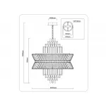 Подвесная люстра Ambrella HIGH LIGHT LH41026