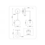 Светильник настенный Ambrella HIGH LIGHT LH51005