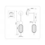 Светильник настенный Ambrella HIGH LIGHT LH53108