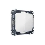 Комплект механизма 2-клавишного перекрестного выключателя 10A-250V Ambrella Volt QUANT OMEGA MO103030 от ImperiumLoft