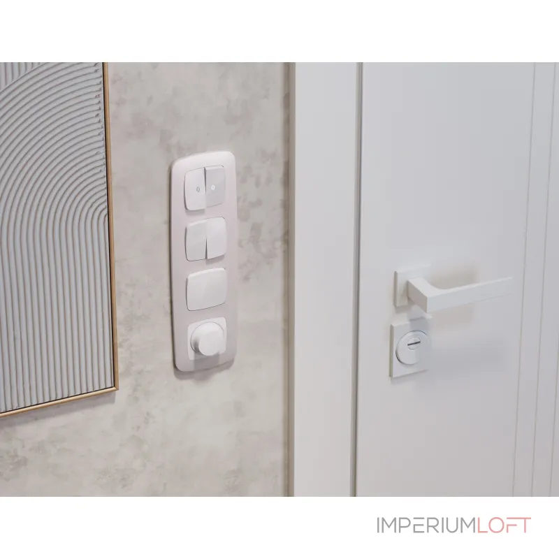 Комплект механизма 2-клавишного перекрестного выключателя 10A-250V Ambrella Volt QUANT OMEGA MO103030 от ImperiumLoft Комплект механизма 2-клавишного перекрестного выключателя 10A-250V Ambrella Volt QUANT OMEGA MO103030 от ImperiumLoft