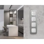 Комплект механизма 2-клавишного перекрестного выключателя 10A-250V Ambrella Volt QUANT OMEGA MO103030 от ImperiumLoft