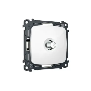 Комплект механизма TV розетки SAT 5-2400MHz 3.5dB Ambrella Volt QUANT OMEGA MO113050