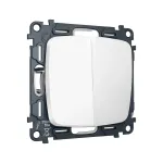 Комплект механизма 2-клавишного перекрестного выключателя 10A-250V Ambrella Volt MO MO123030