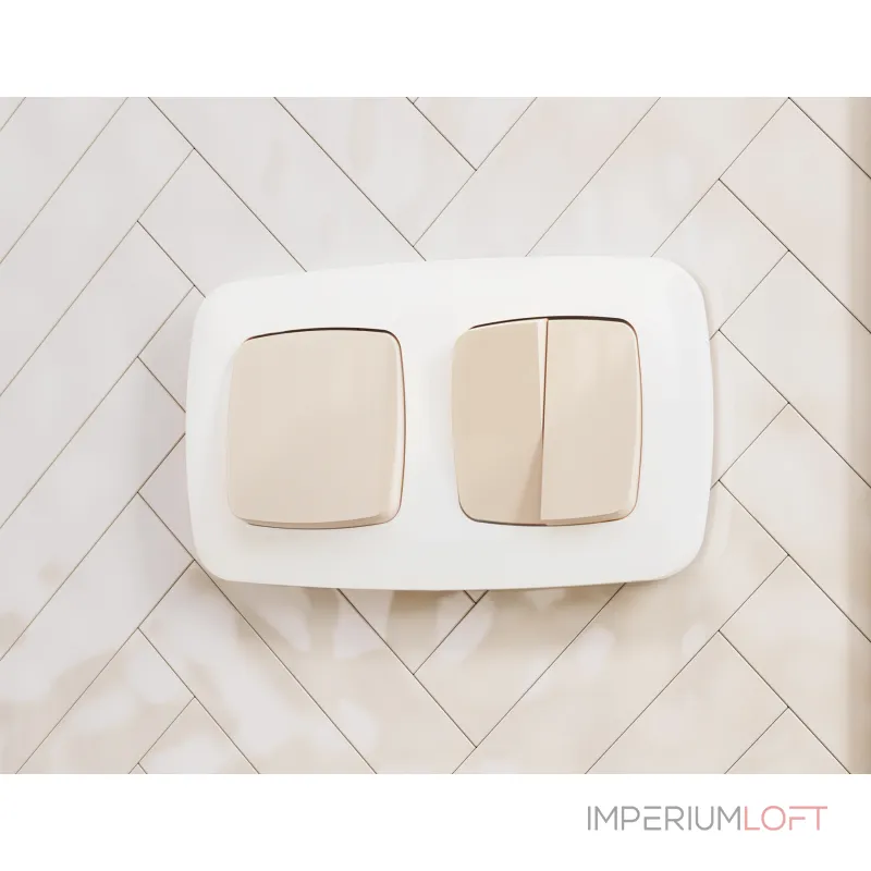 Комплект механизма 2-клавишного перекрестного выключателя 10A-250V Ambrella Volt QUANT OMEGA MO303030 от ImperiumLoft Комплект механизма 2-клавишного перекрестного выключателя 10A-250V Ambrella Volt QUANT OMEGA MO303030 от ImperiumLoft