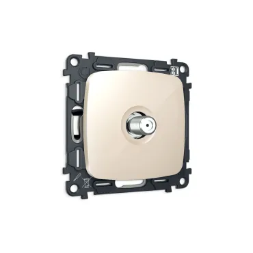Комплект механизм TV розетки SAT 5-2400MHz 3.5dB Ambrella Volt MO MO313050