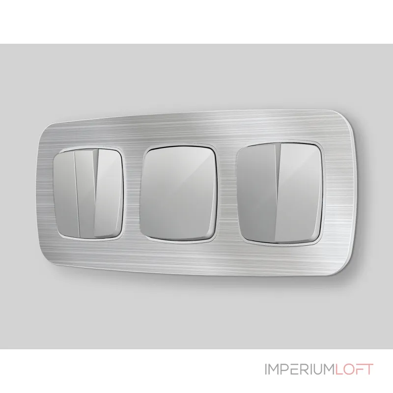 Комплект механизма 2-клавишного перекрестного выключателя 10A-250V Ambrella Volt QUANT OMEGA MO403030 от ImperiumLoft Комплект механизма 2-клавишного перекрестного выключателя 10A-250V Ambrella Volt QUANT OMEGA MO403030 от ImperiumLoft