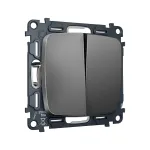 Комплект механизма 2-клавишного перекрестного выключателя 10A-250V Ambrella Volt MO MO653030