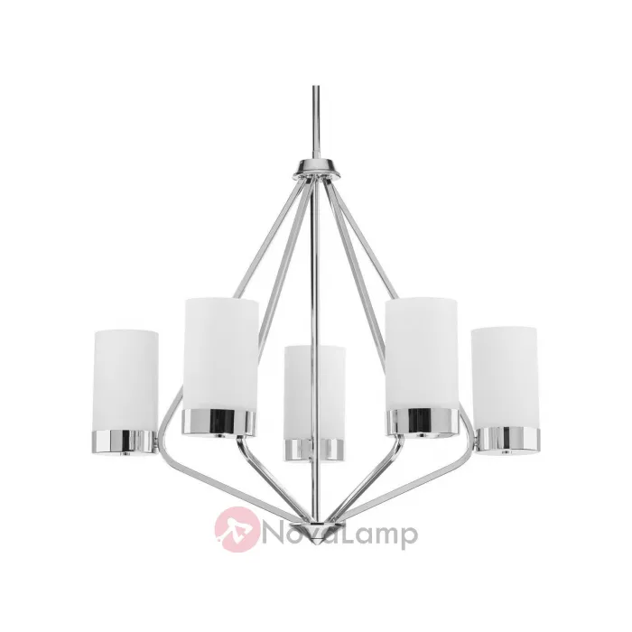 Люстра Progress Lighting Elevate Polished Chrome Five-Light Wide Chandelier от ImperiumLoft