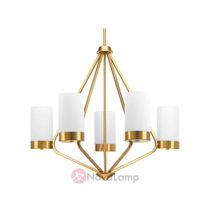 Люстра Progress Lighting Elevate Brushed Bronze Five-Light Wide Chandelier от ImperiumLoft