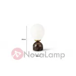 Настольная лампа Marble Fire balloon mini от ImperiumLoft