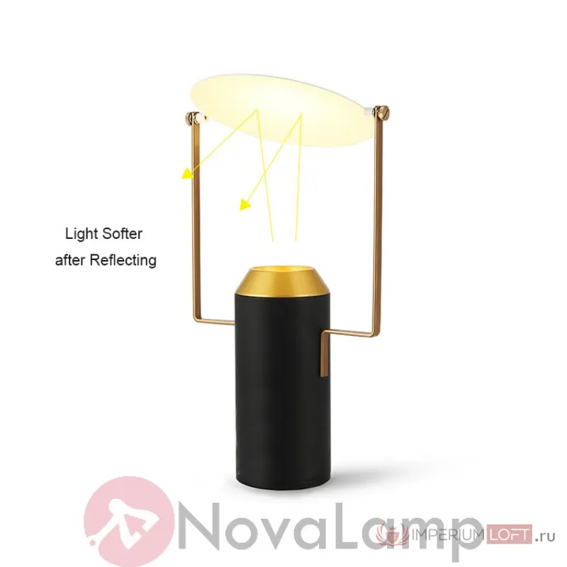 Настольная лампа Marble reflector от ImperiumLoft
