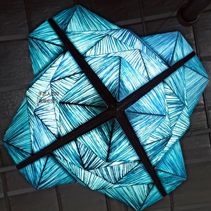 Люстра Aqua Creations Lighting Diamond S Синий от ImperiumLoft