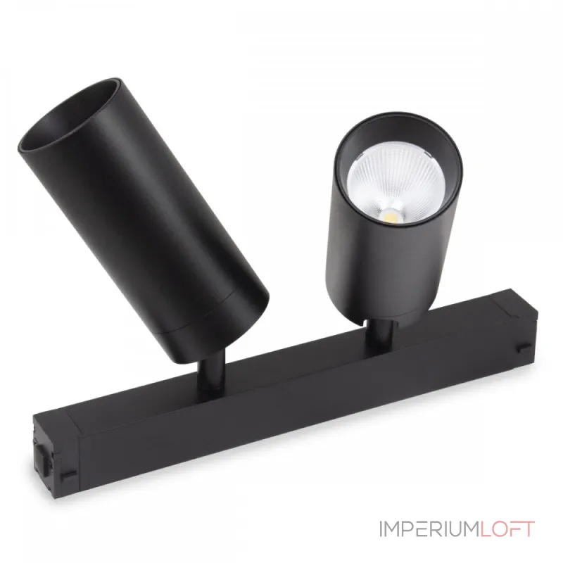 Трековый светильник PLAIN CYLINDER AM590 2X10W 3000K BK