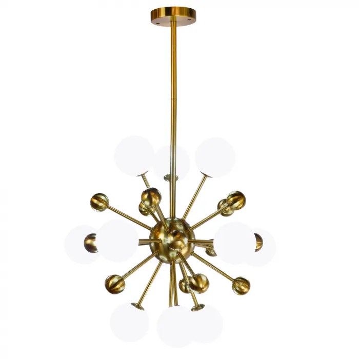 Люстра на штанге AM Group AM9116-600 GOLD от ImperiumLoft