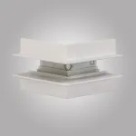 Угловой коннектор внешний для встраиваемого магнитного шинопровода MAGNET AM 402 LL-20С90° ВНЕШНИЙ WH