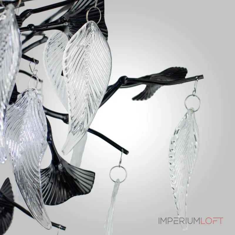 Подвесная люстра WOODSTAR L1200 BK