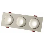 Светильник встраиваемый AM480-3 WH+WH
