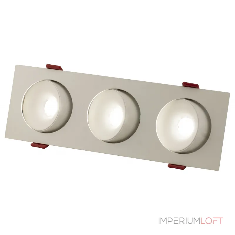 Светильник встраиваемый AM480-3 WH+WH