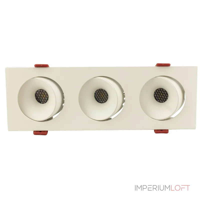 Светильник встраиваемый AM480-3 WH+WH